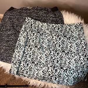 2-pack patterned Skorts - size M